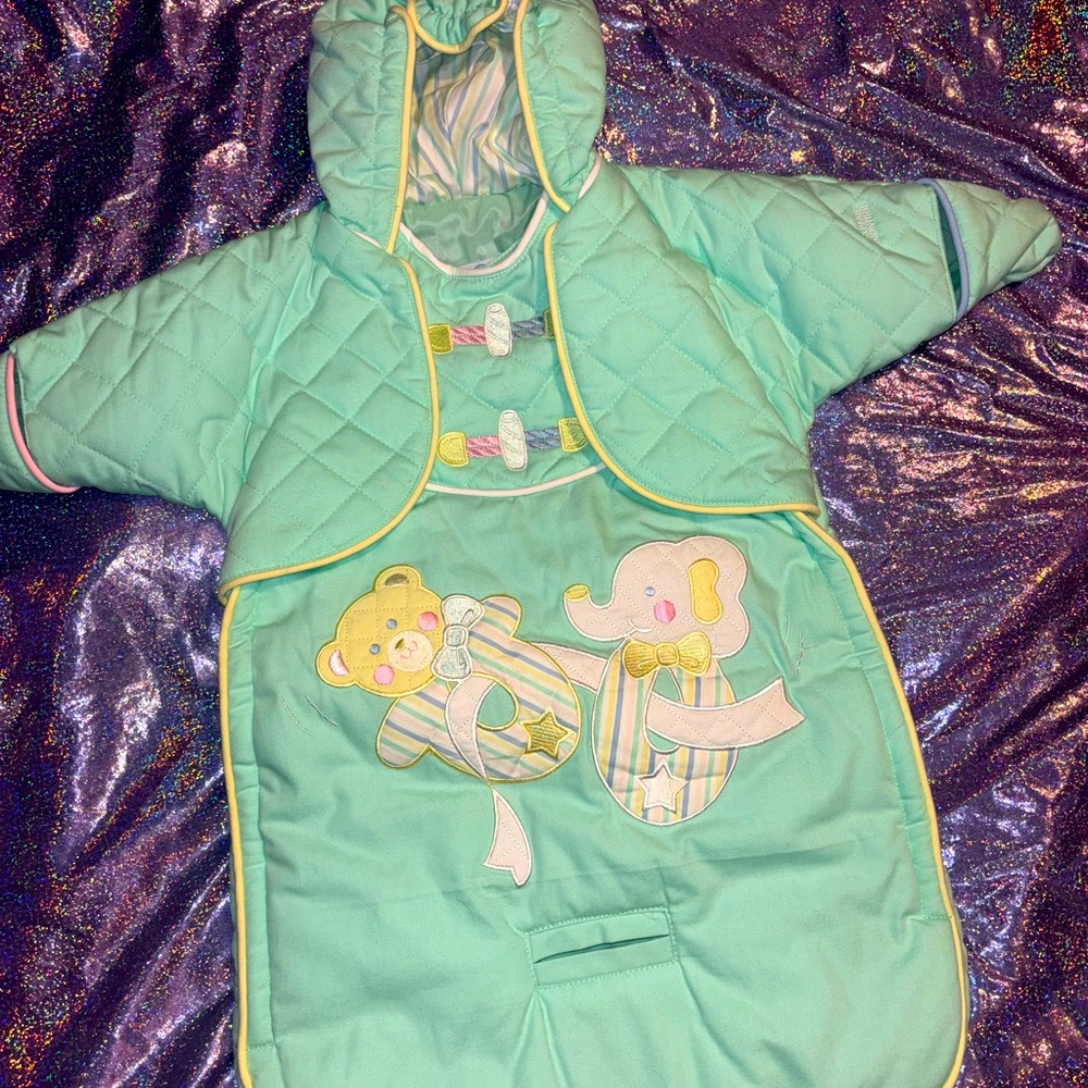 Vintage Climate Control Infant Snowsuit